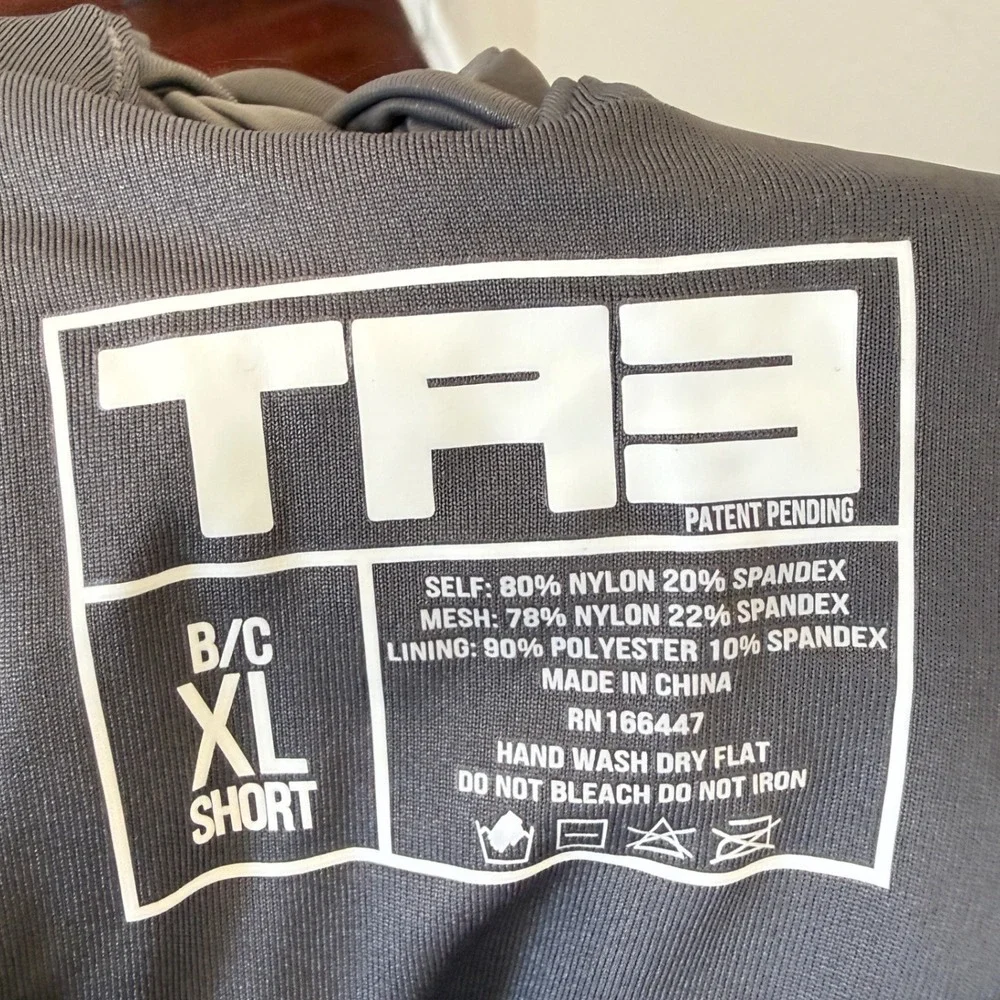 TA3 Lifty Swimsuit XL Short B/C Pewter‎ Gray Corset Back One Piece NWT Snatched